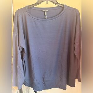 Eileen Fisher Navy Tee - long sleeve, nwt